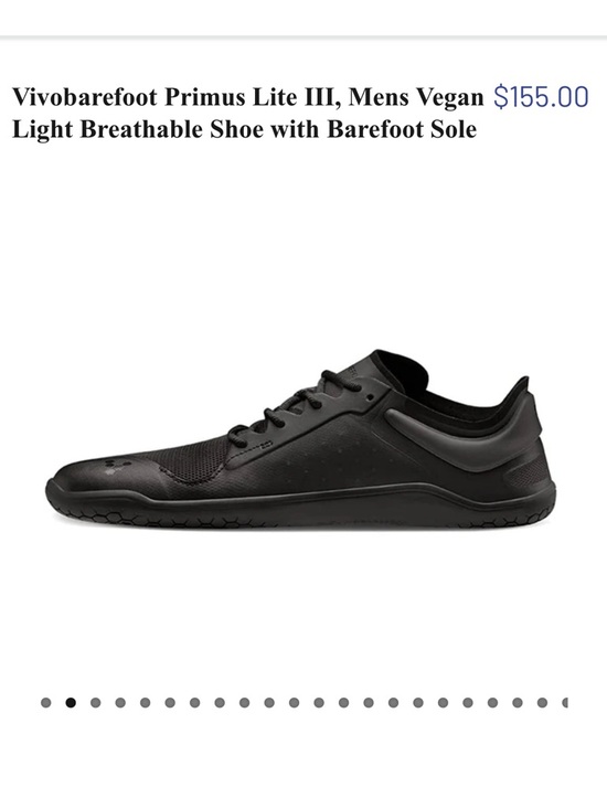 Vivo barefoot Other - Men’s Vivo Barefoot Primus Lite III in Black Size 9